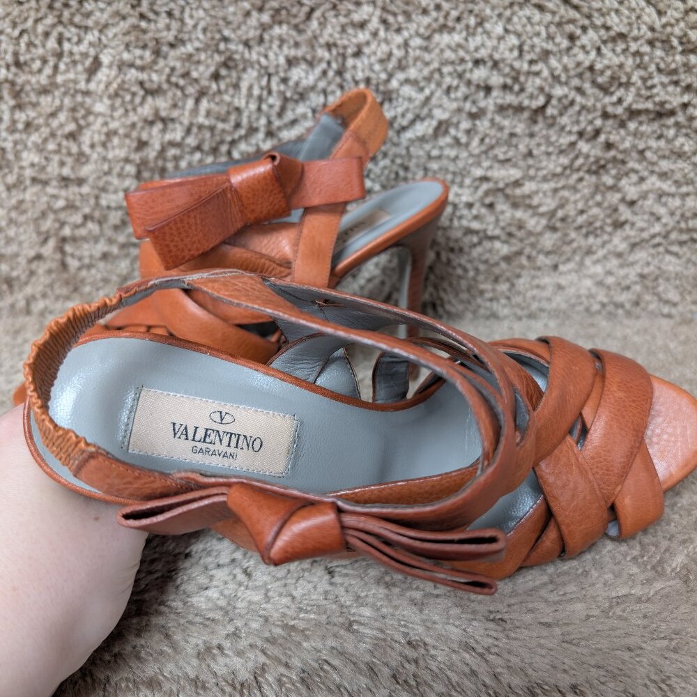 Leather Valentino Heels Size 38